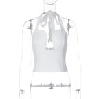 Double-layer Halter Top