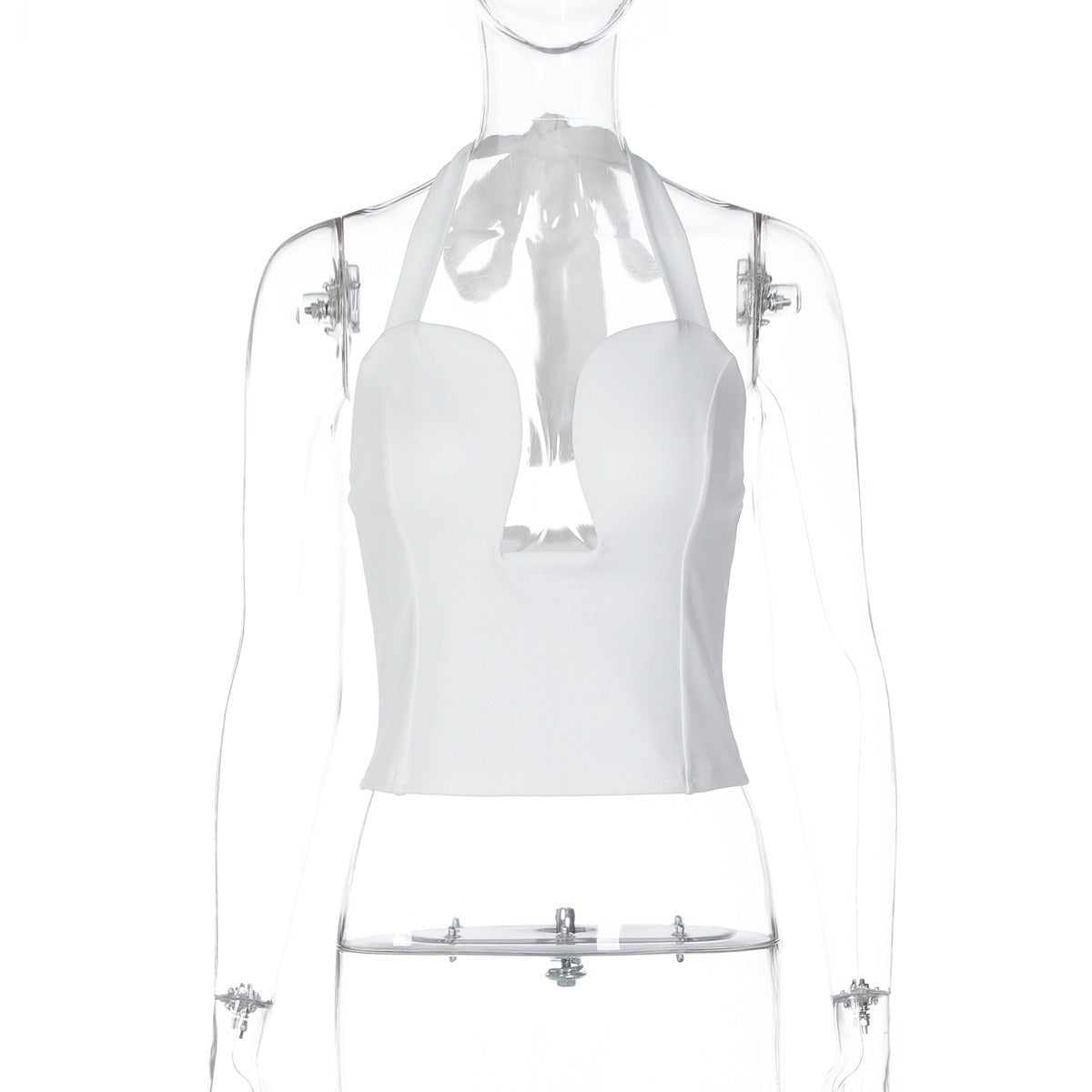 Double-layer Halter Top
