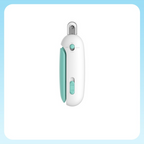 Pet Nail Trimmer with Adjustable Aperture & Hidden File, Safety Guard Nail Clipper for Cats and Small to Large Dogs