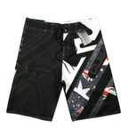 Men's Graphic Print Surf Board Shorts