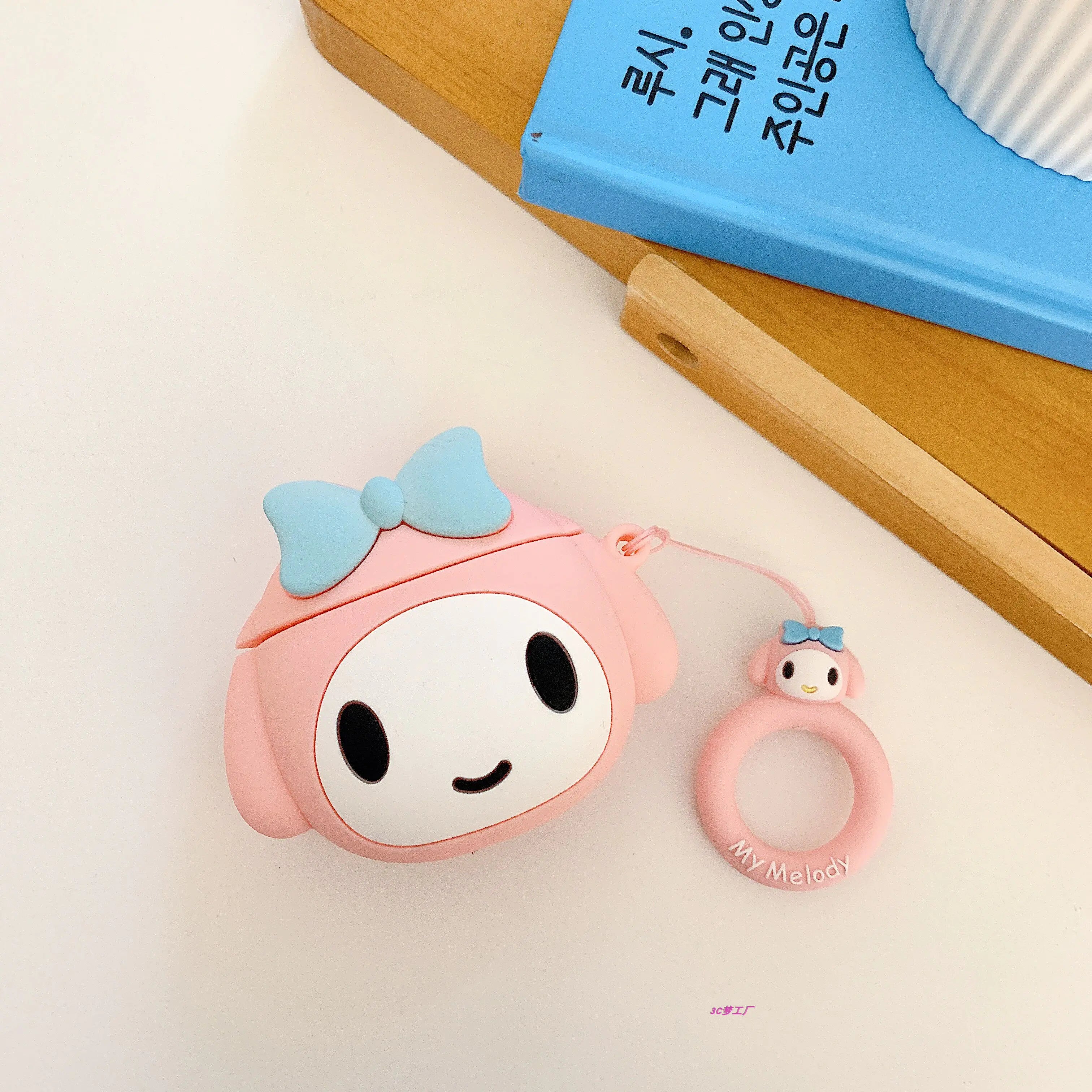 Cute Kuromi and Melody AirPods Case for Apple Headphones | Accessory