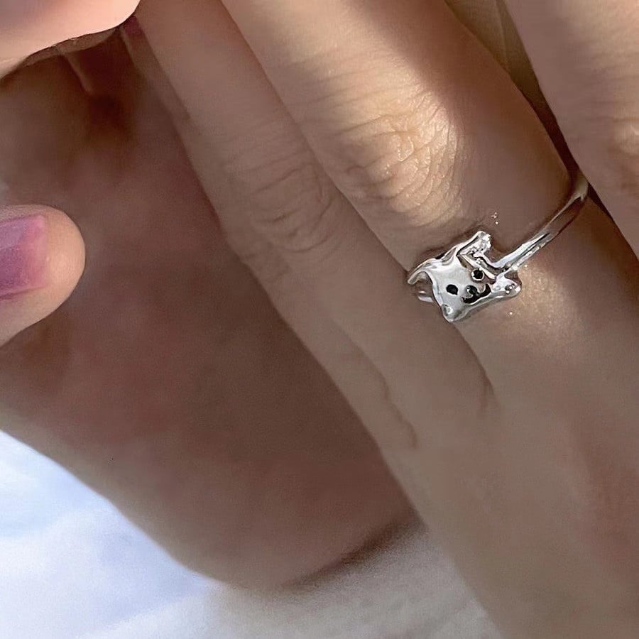 Cute Puppy Open Ring