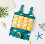 Kids One-Piece Buoyancy Float Swimsuit