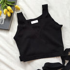 2020 Women's Summer Fashion V-Neck Knitted Tank Top