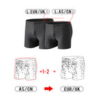 Men's Sharkskin Quick-Dry Swim Trunks