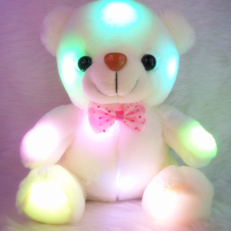 Teddy Bear Plush Toy with Glowing Features | Home Decor