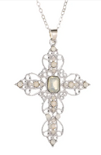Classic Filigree Cross Necklace