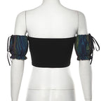 Sexy Reflective Laser Tank Top for Nightclub Parties