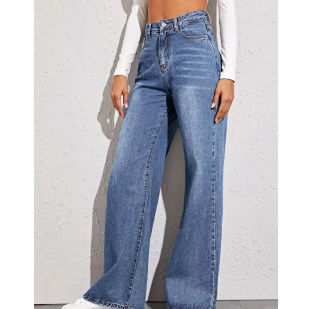Women’s Camisole and Wide Leg Jeans Set