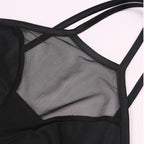 Summer Women's Sheer Mesh Crop Top - Latest Style