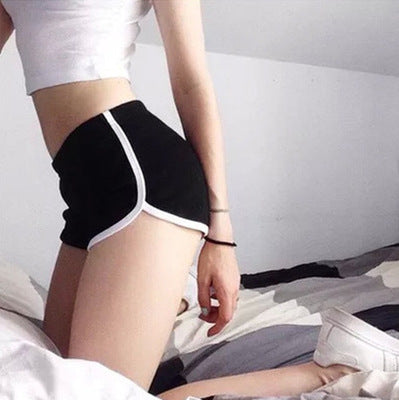 High Waist Casual Sports Shorts for Women - Summer