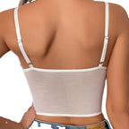 Women's Lace Hollow Thin Cup Tank Top Lingerie