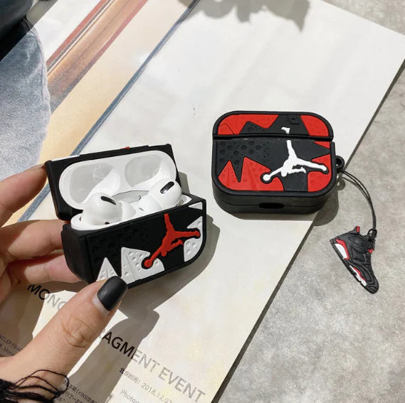 AJ Sneakers & AirPods Pro 3 Silicone Case for Men | Accessory