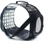 Transparent Pet Backpack for Cats and Dogs