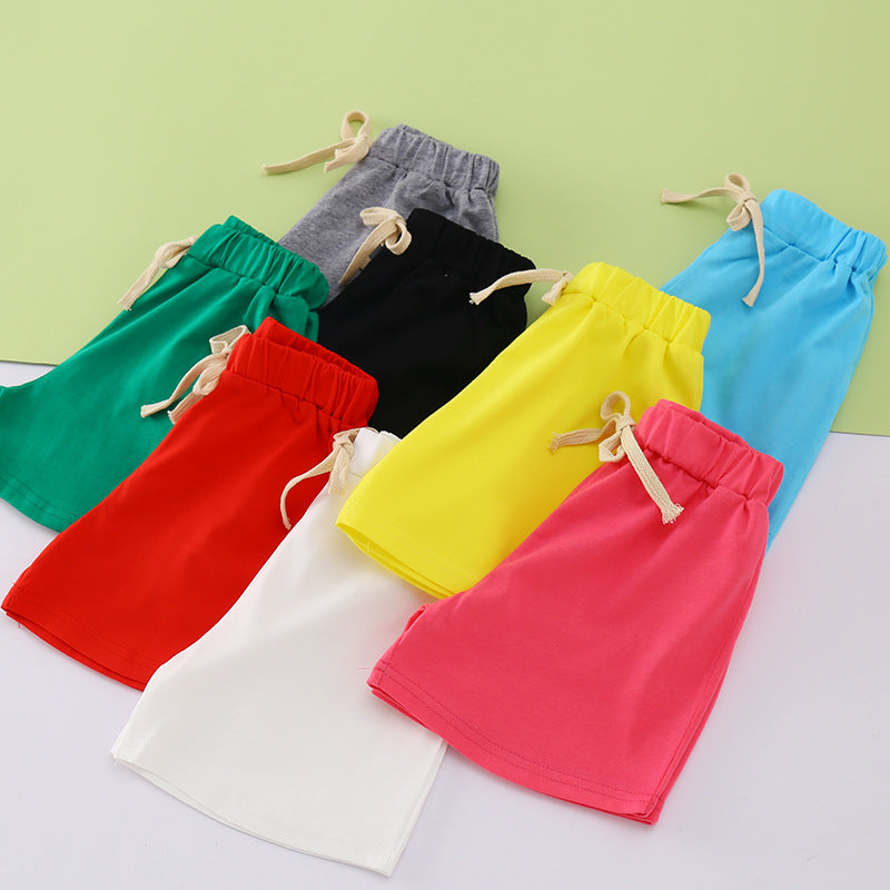 Kids Drawstring Summer Shorts