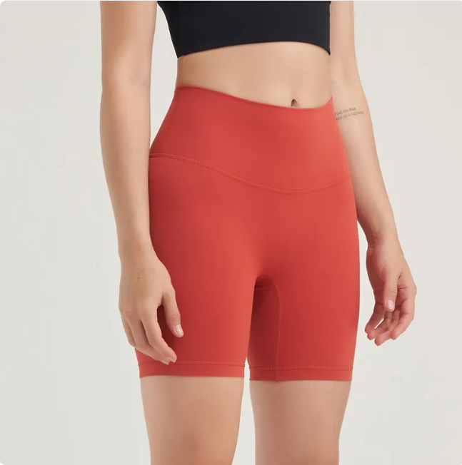 Nude No T-line Hip Lift Yoga Shorts for Women