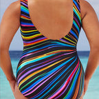 Printed One-Piece Swimsuit