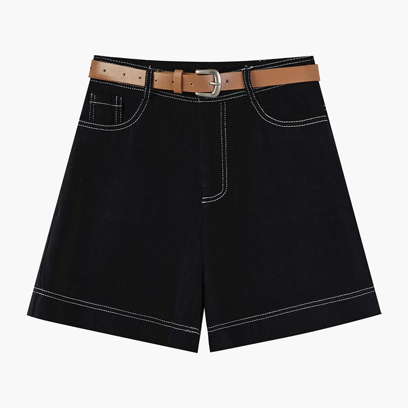 High-Waisted Casual Shorts for Women