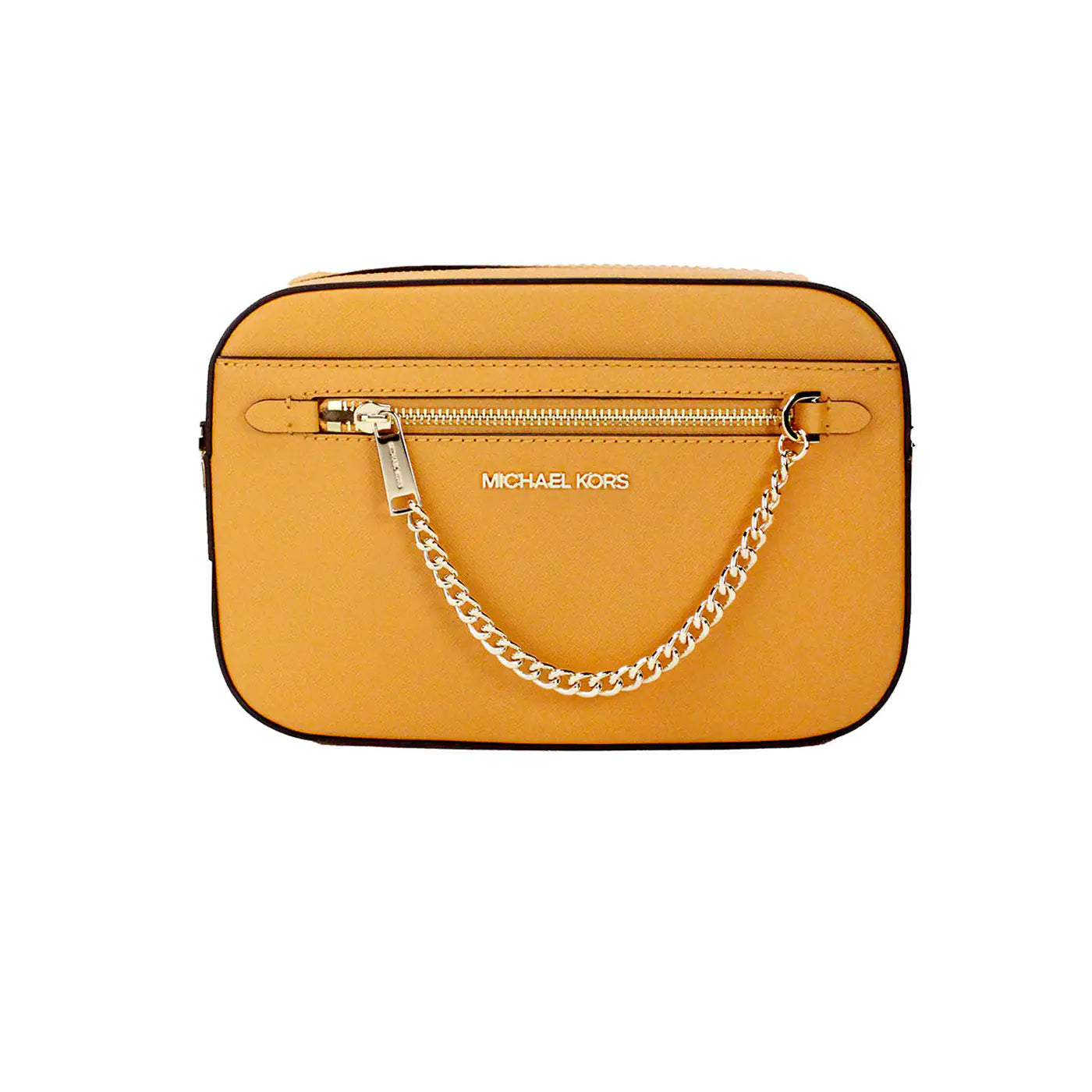 Michael Kors Jet Set EW Cider Zip Chain Crossbody