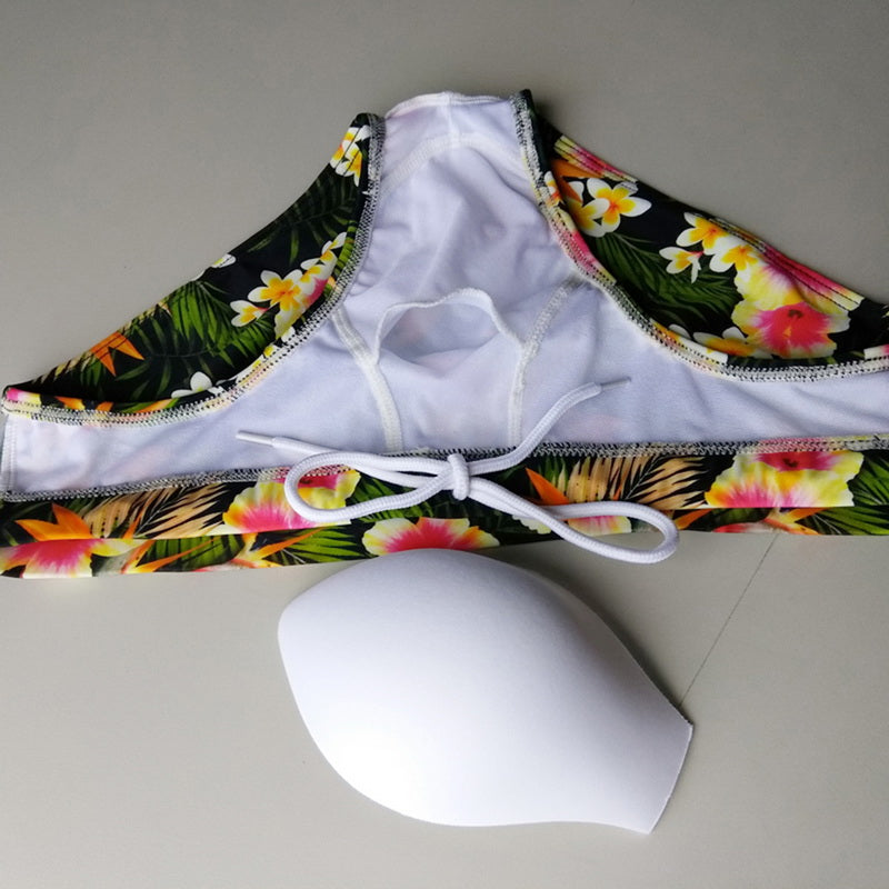Men's Tropical Floral Swim Briefs