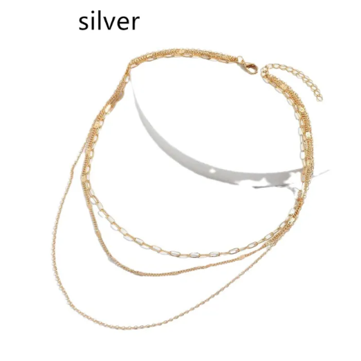 Layered Cross Necklace