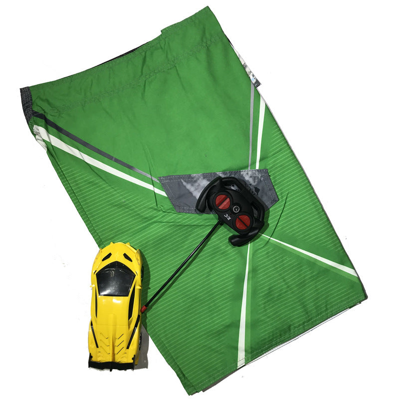 Green Quick Dry Summer Beach Surf & Swim Shorts