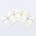 Infinity Wish Bracelet - Dog Paw with Blessing Card