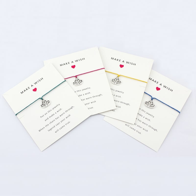 Infinity Wish Bracelet - Dog Paw with Blessing Card