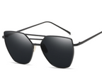 Polygon Metal Frame Sunglasses