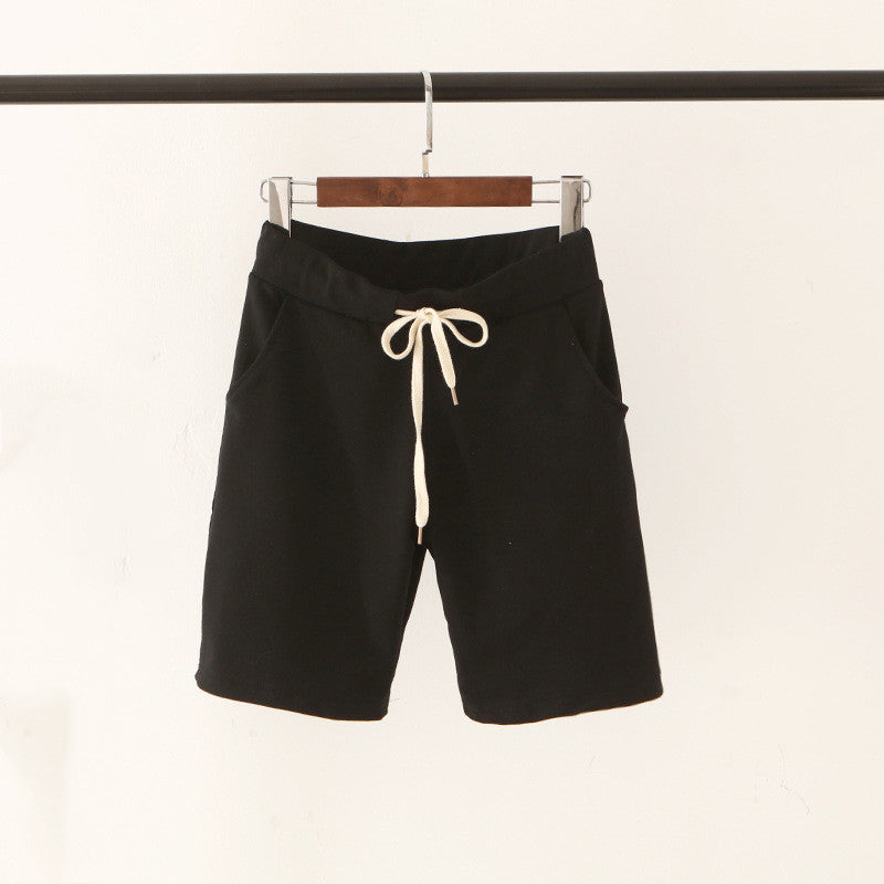 Cotton Shorts, Korean Style Women's Sports Casual Pants