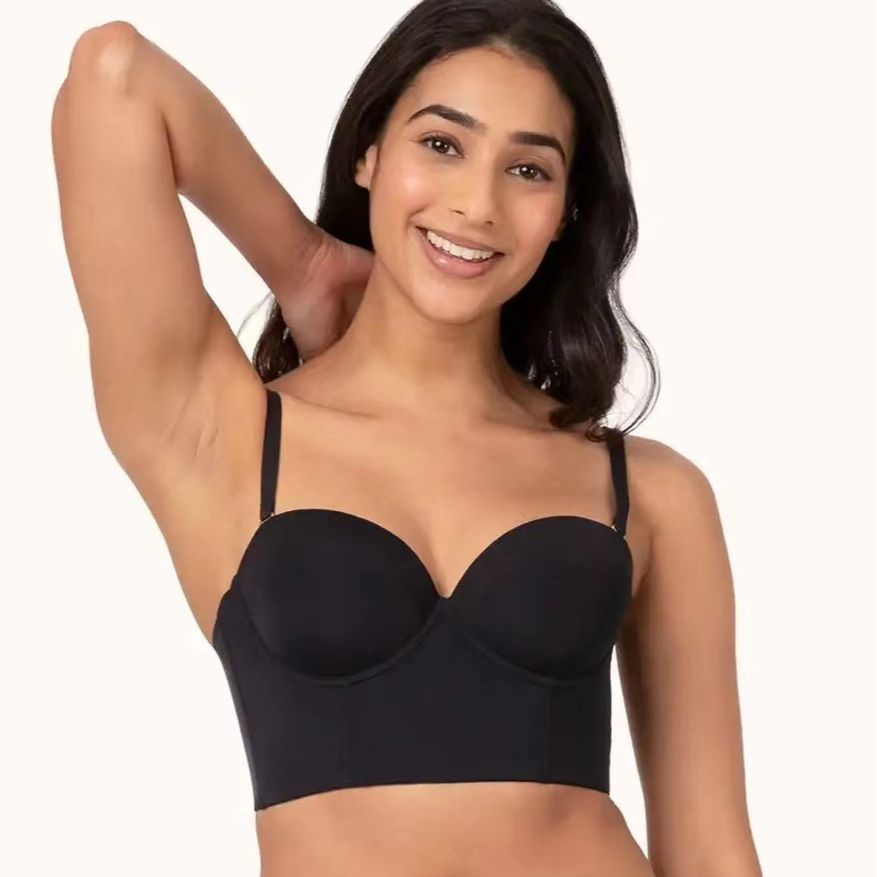 Backless Tube Top Bra for Large Breasts and Sizes