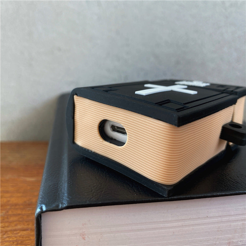 3D Bible AirPods Case - Christian Protective Cover | Faith Gift
