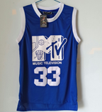 Basketball Jersey, Mesh Tank Top, Number 33