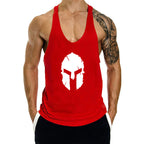 Men's Loose Cotton Bodybuilding Tank Top for Sports