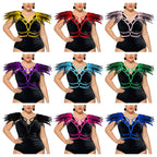 Feather Wing Strappy Cage Body Harness