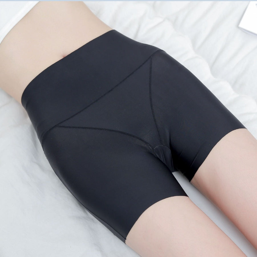2022 New High-Waist Ice Silk Safety Shorts for Women