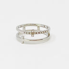 Double Cross Ring - Gold