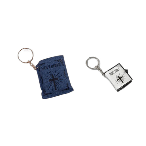 Mini Holy Bible Keychain - Christian Faith Accessory