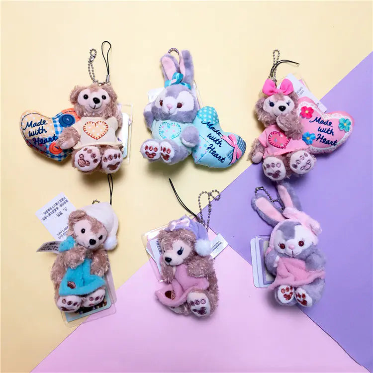 Plush Doll Keychain - Duffy, ShellieMay & StellaLou