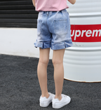 New Summer Denim Shorts for Girls (Kids' Fashion)
