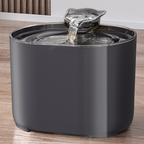 Automatic Cat Water Fountain with Filters, Quiet Circulating Pet Water Dispenser for Cats and Dogs, Fresh Flowing Drinking Bowl with 8 Filters