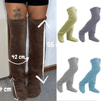 2023 Winter Teddy Bear Knee-High Warm Socks for Girls