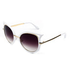 Red Cat-Eye Sunglasses