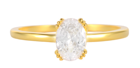 Marquise Zircon Band Ring