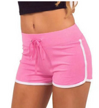 Colorful Women's Drawstring Casual Sports Shorts