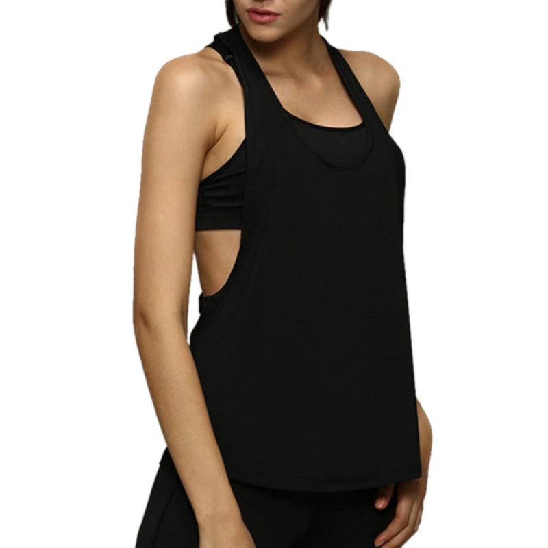 Summer Women's Sheer Sleeveless Sport Tank Top