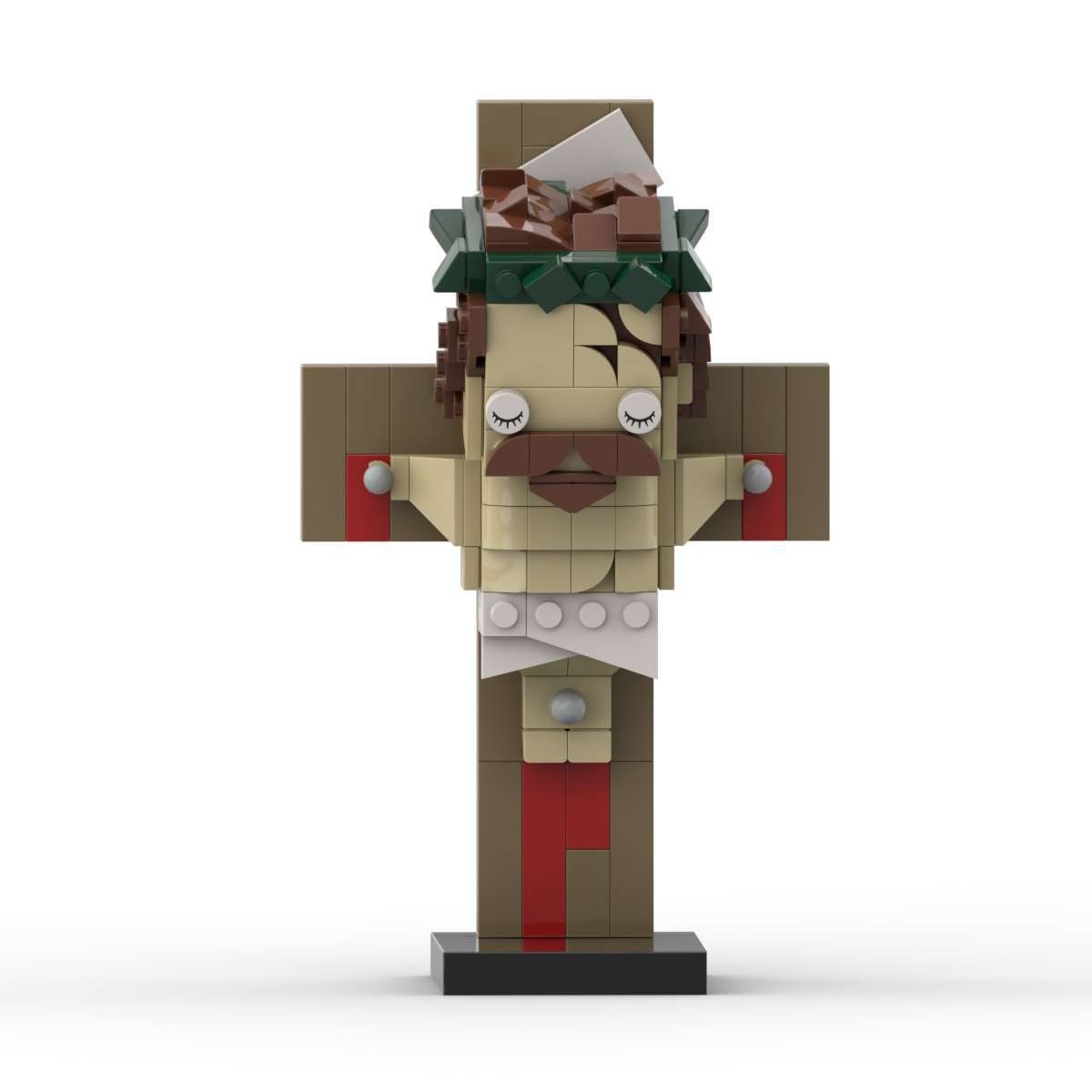 Creative Jesus Cross Building Block Toy | Christian Home Decor