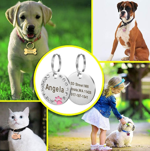 Customizable Metal Round Keychain in 6 Colors | Accessory