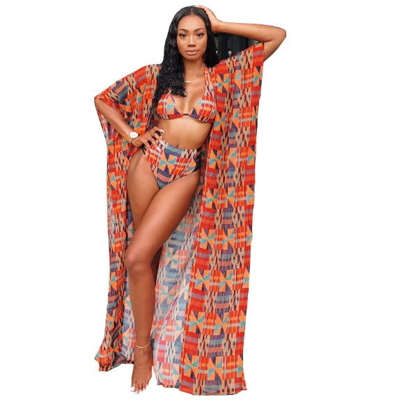 Off-Shoulder Ruffle Bikini Set