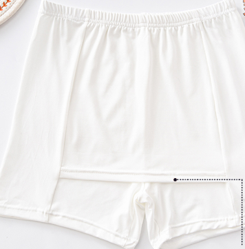 Women's High-Waist Double-Layer Safety Shorts